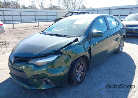 2015 Toyota Corolla Le Plus z USA, uszkodzony, nr VIN 2T1BURHEXFC428433